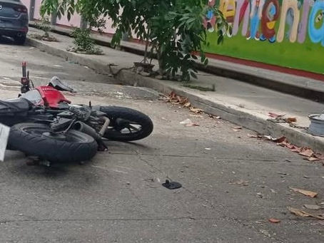 Asesinan a balazos a motociclista en el fraccionamiento Magallanes, en Acapulco