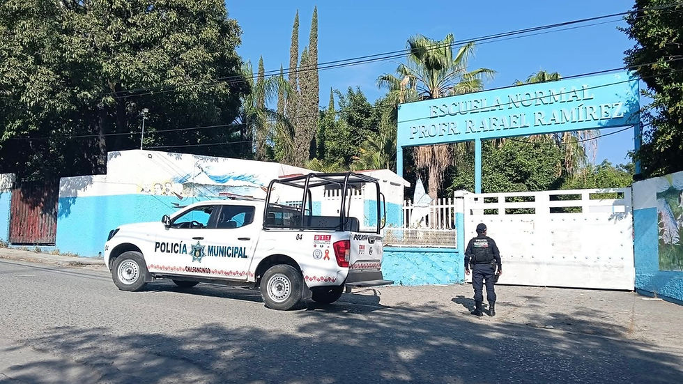 Refuerzan vigilancia en planteles educativos de Chilpancingo