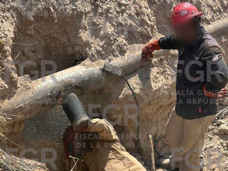 Localizan dos túneles utilizados para el robo de combustible en Edomex y NL