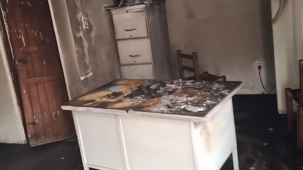 Incendian oficinas de Asociación Ganadera en Ometepec; sólo daños materiales