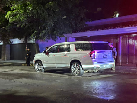 Atacan con ponchallantas a convoy del secretario de Seguridad de Culiacán