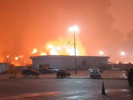 Confirma Pemex cinco muertos por incendio en la refinería Olmeca