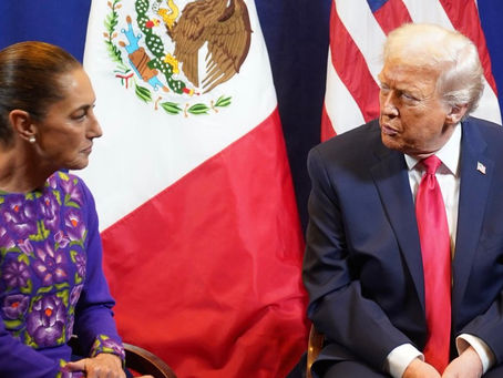 Sheinbaum y Trump acuerdan continuar cooperación comercial durante primer encuentro en Washington