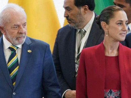 Sheinbaum y Lula defienden la no injerencia y el multilateralismo