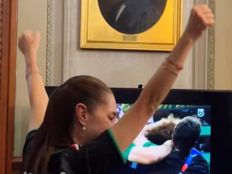 Sheinbaum celebra pase perfecto de México a dieciseisavos del Mundial 2026