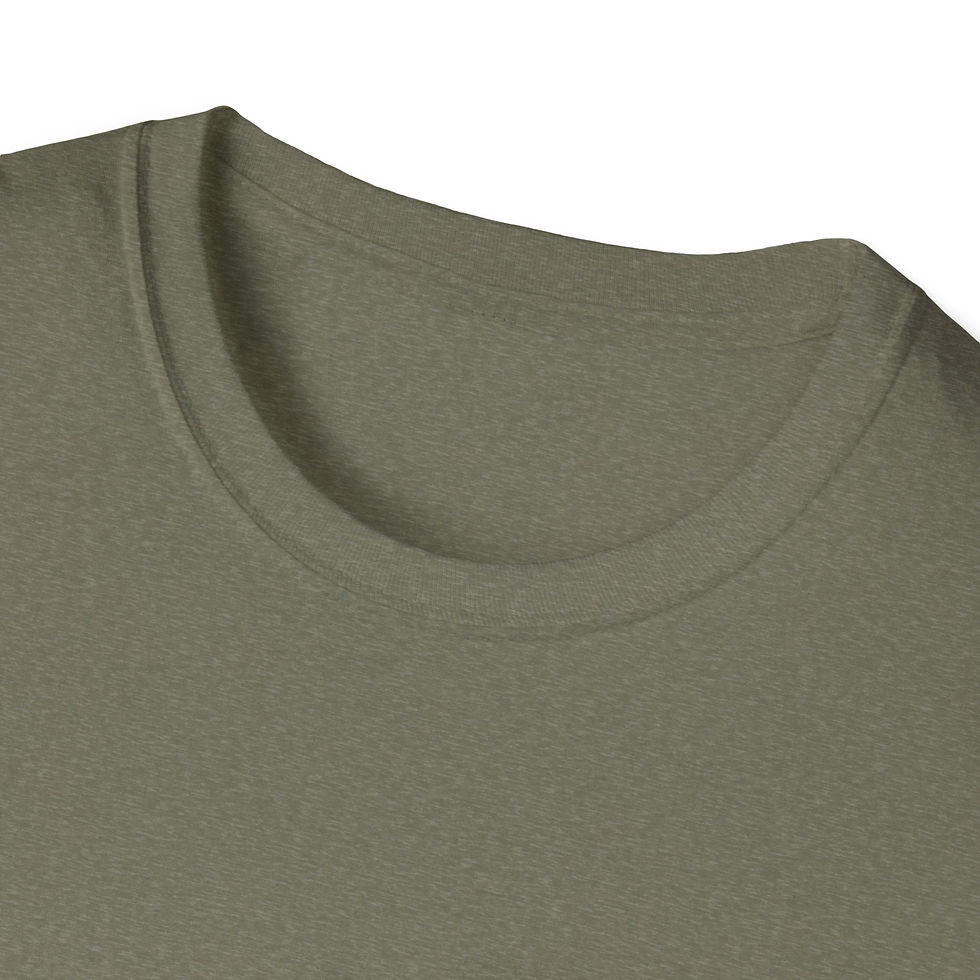 Thumbnail: Minimalist Unisex Softstyle T-Shirt with flower