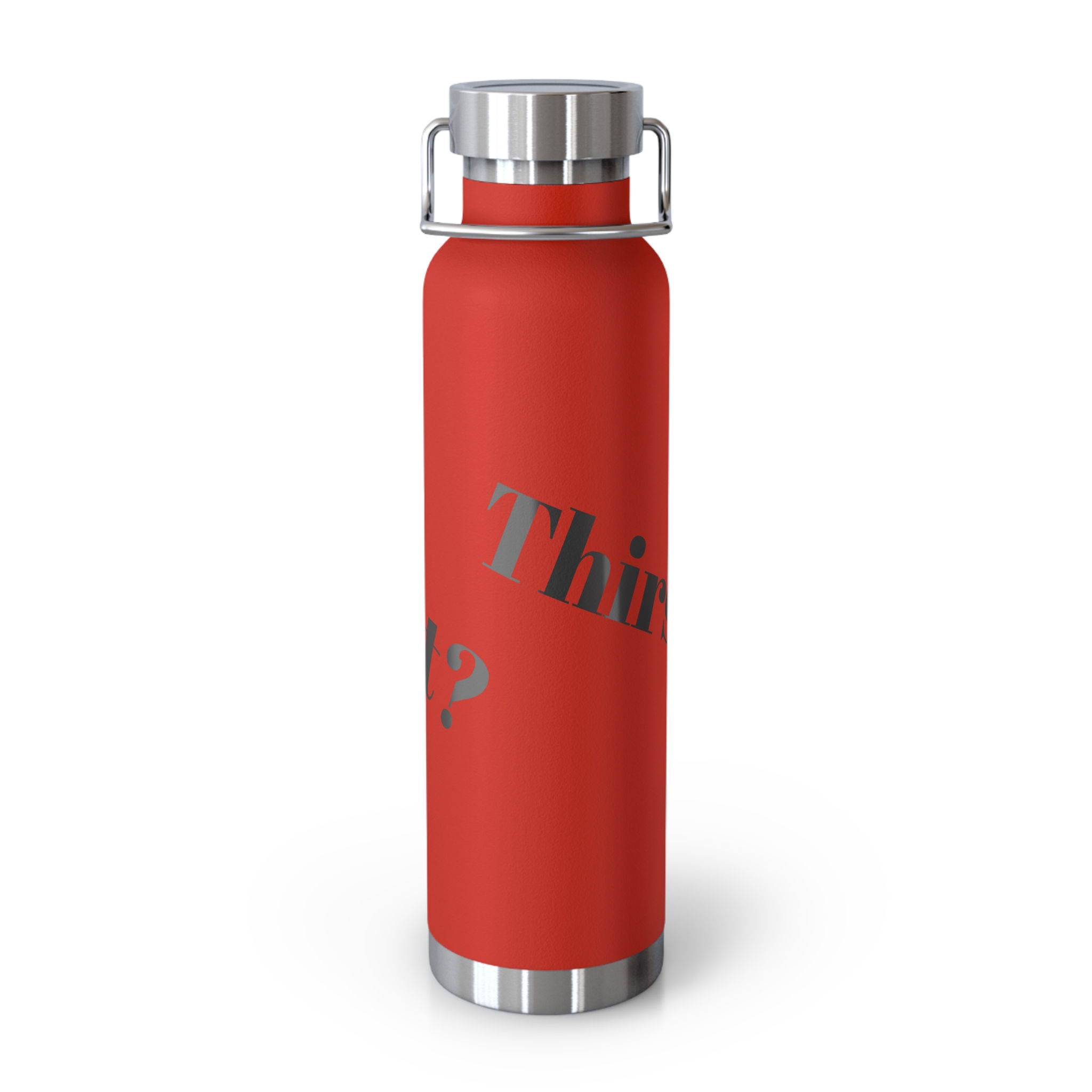 Stylish Insulated Water Bottle, 22oz Copper Bottle