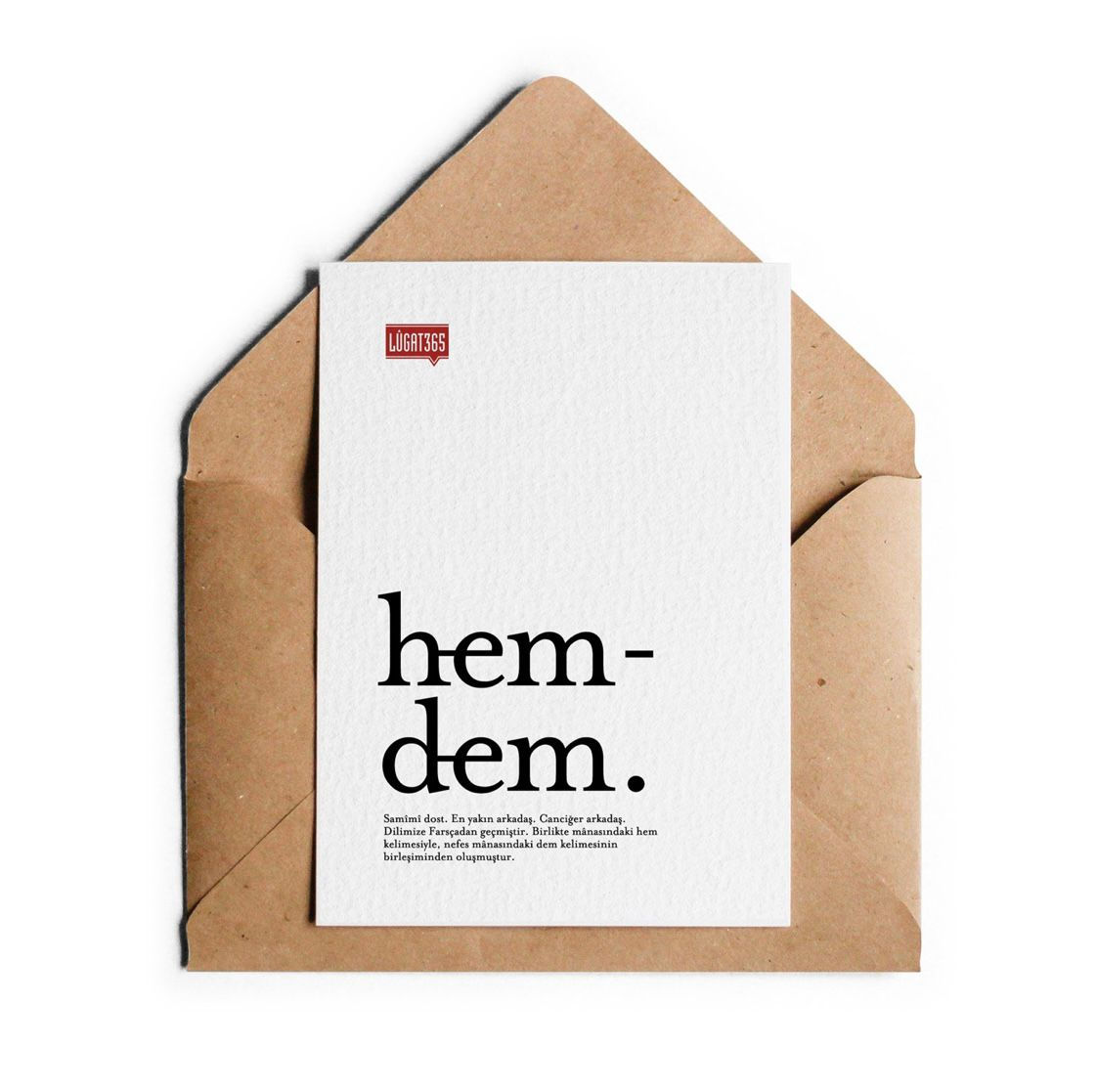 Lugat365 Postkarte Freund | Hemdem