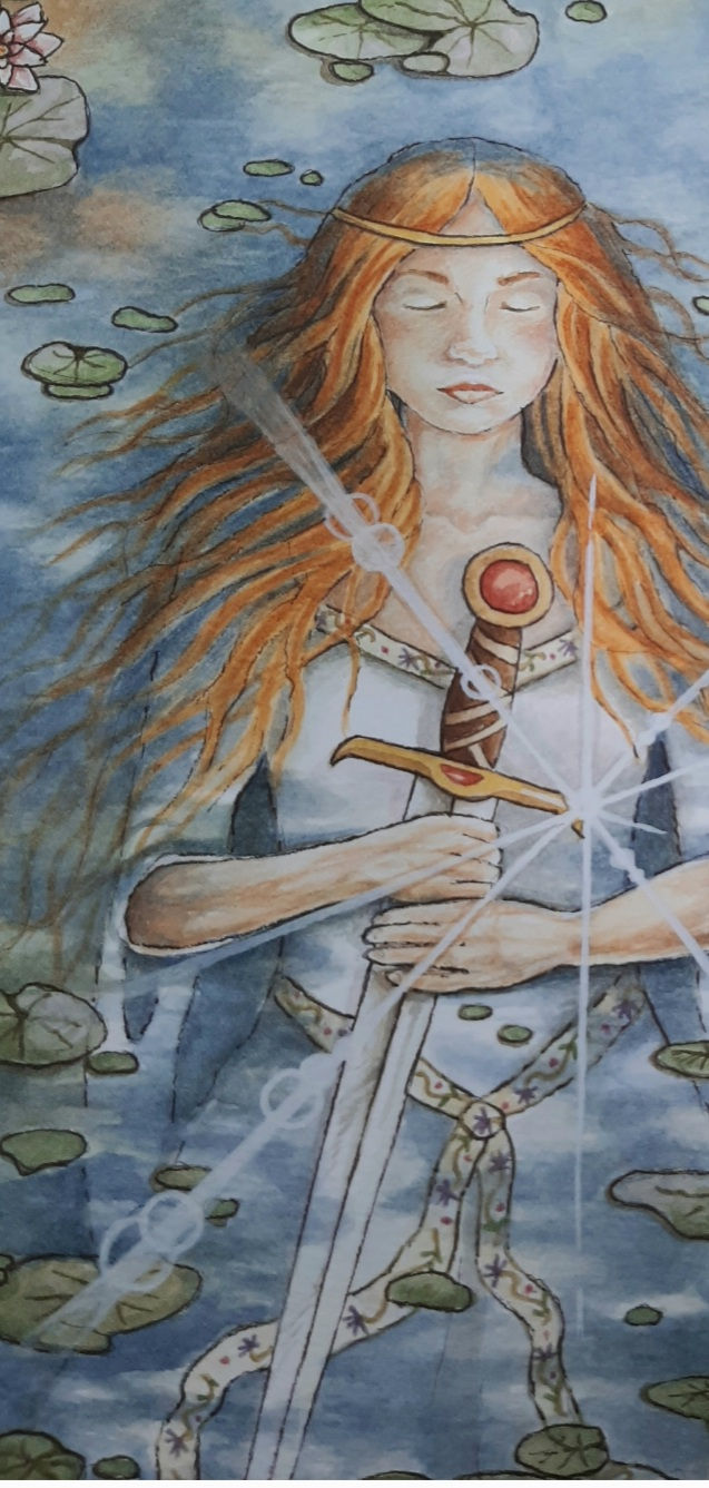 Thumbnail: Lady of the Lake Print