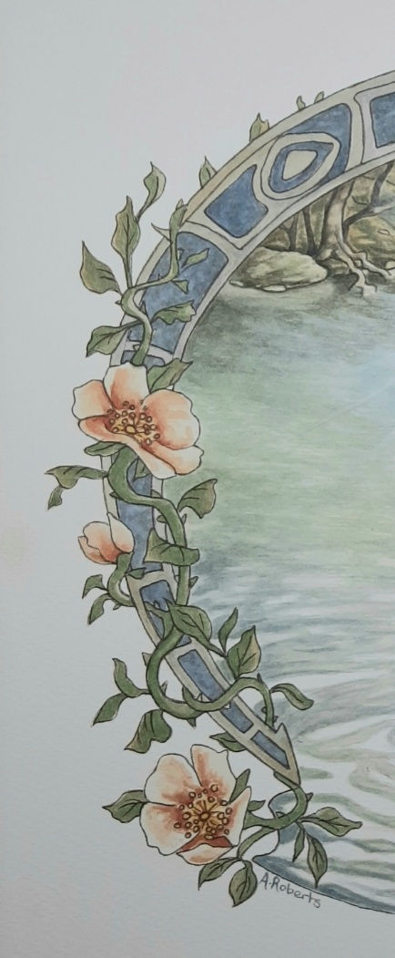 Thumbnail: Excalibur and the Rose print