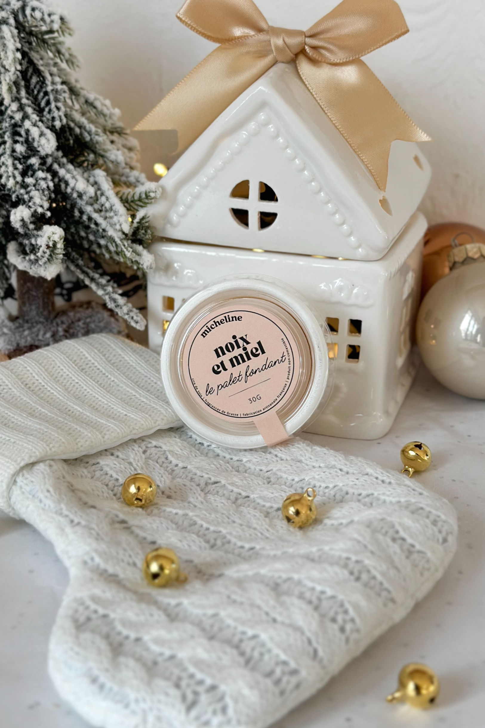 Le palet fondant - Noix et miel