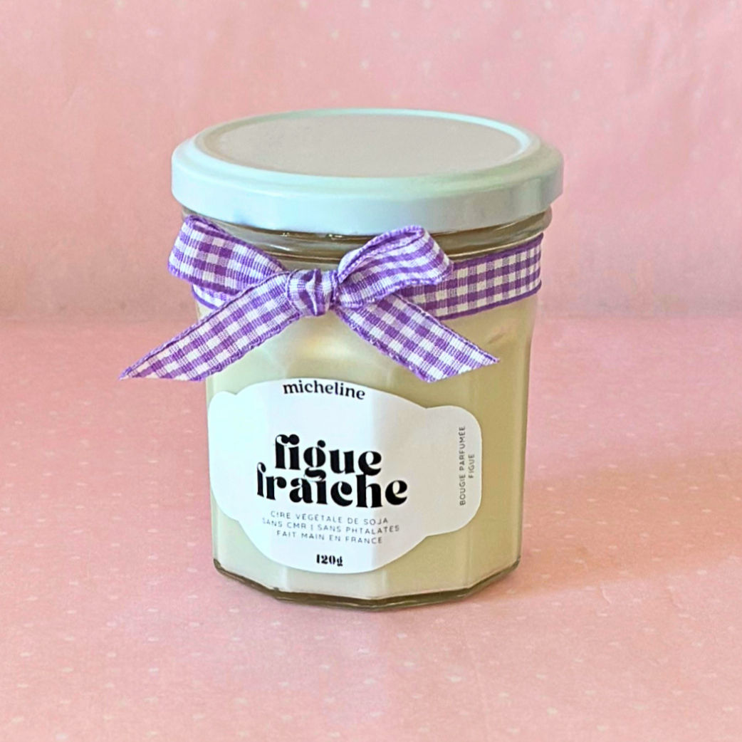 Figue fraîche - Bougie parfumée senteur Figue