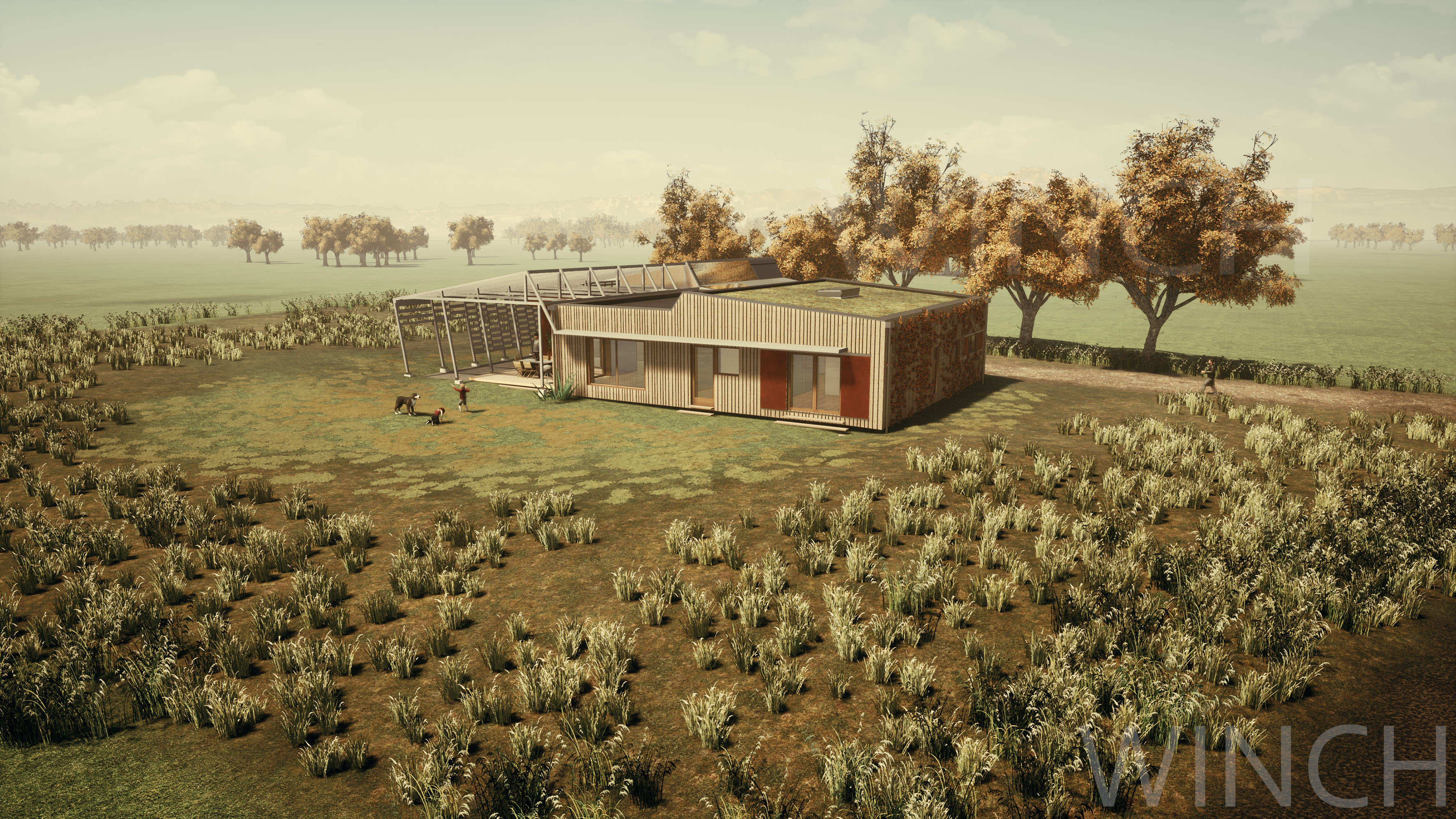 Une maison dans le Far Ouest