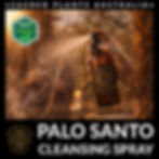 Organic Palo Santo Cleansing Spray for rituals and space purification