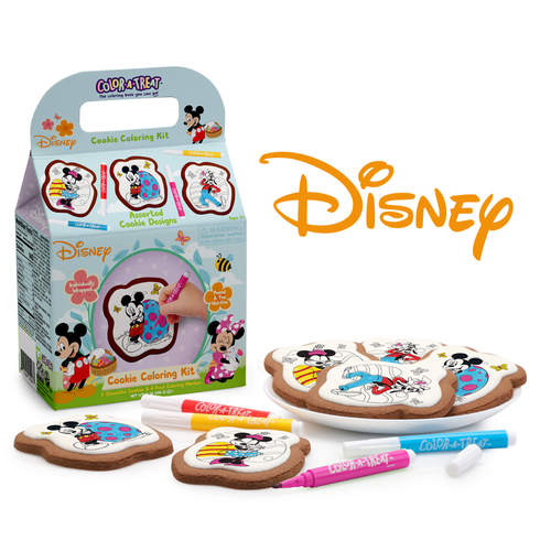 Disney Mickey & Friends Easter Color-a-Treat Cookie Coloring Kit ...
