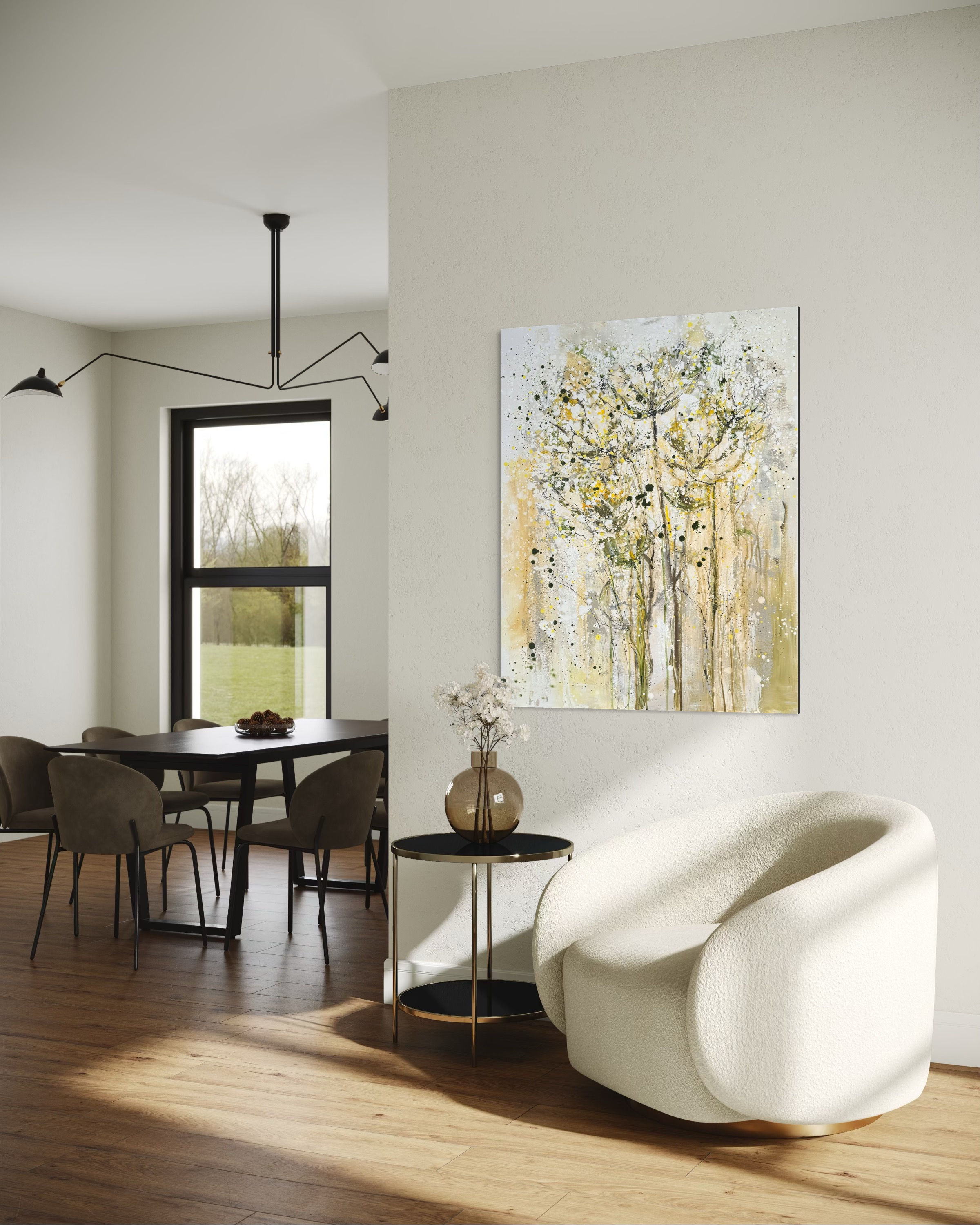 “VASAROS ŠNABŽDESIAI” 80*100