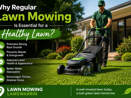lawn mowing Langwarrin