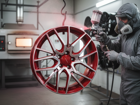 Powder Coating Wheels