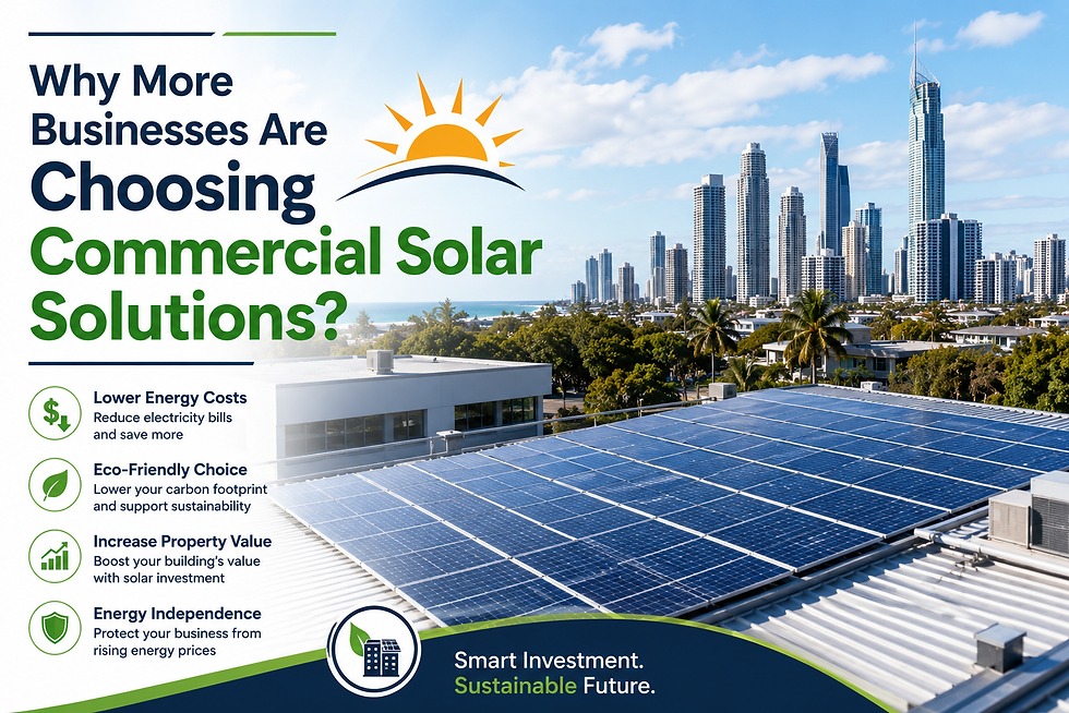 commercial solar gold coast