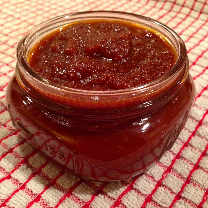 HOMEMADE MAPLE HABANERO BARBECUE SAUCE