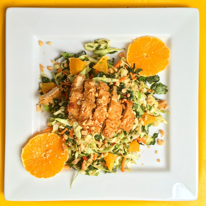 CHINESE CHICK'N SALAD: A FLAVOR EXPLOSION