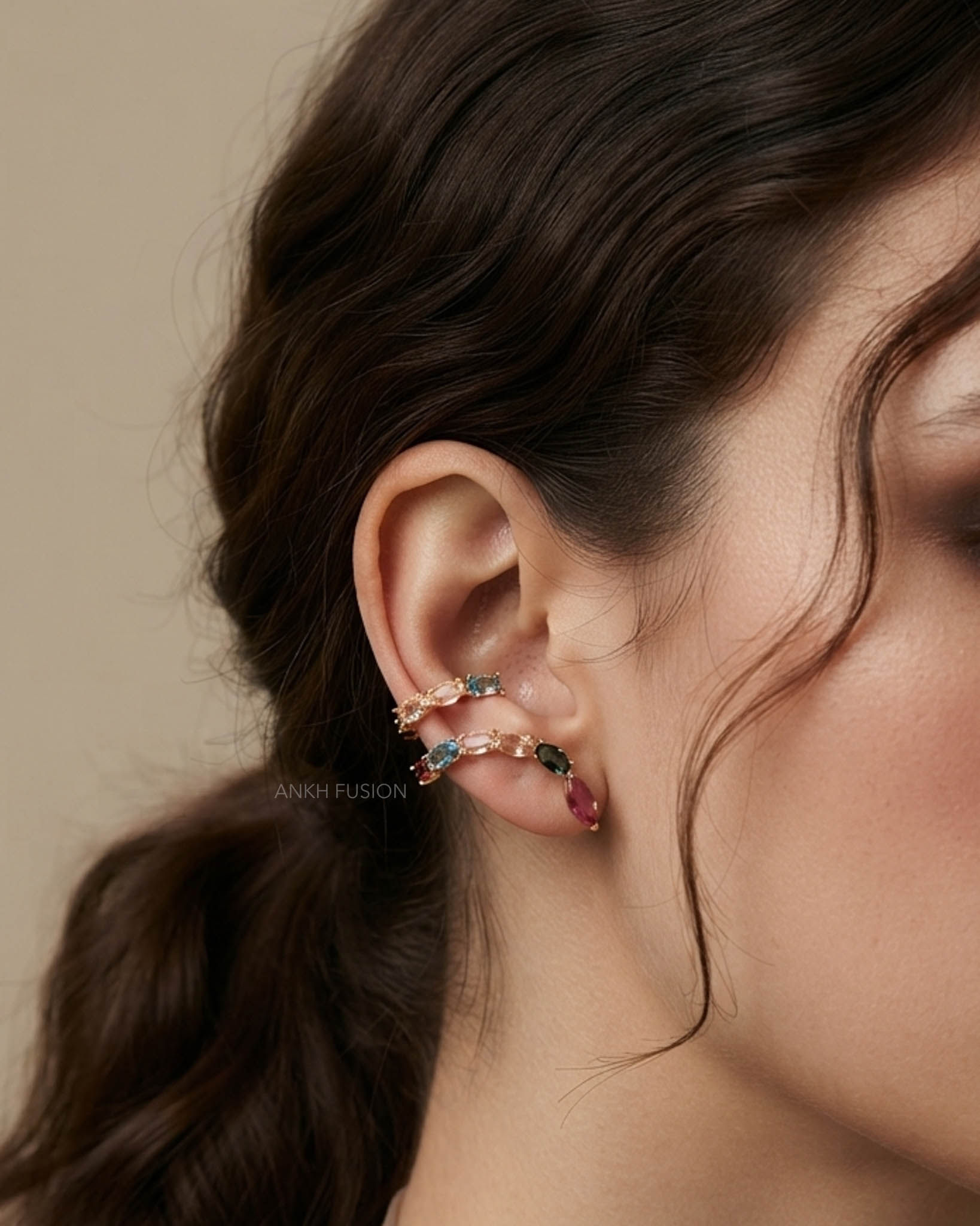 Multi-colored Earcuff