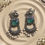 Thumbnail: Peacock Carving Dangler Earrings