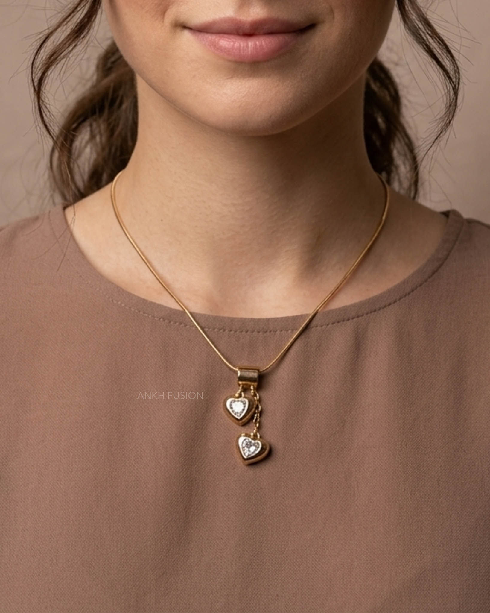 Hanging Heart Chain