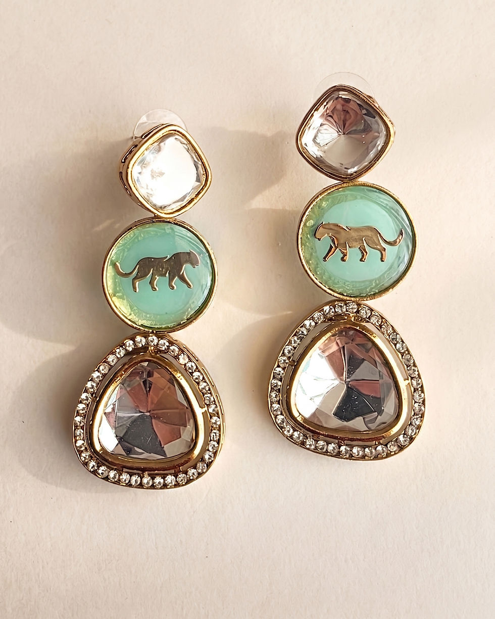 Thumbnail: Sabyasachi Inspired Drop Earrings