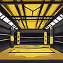 MMA Gym using black and yellow colours.jpg