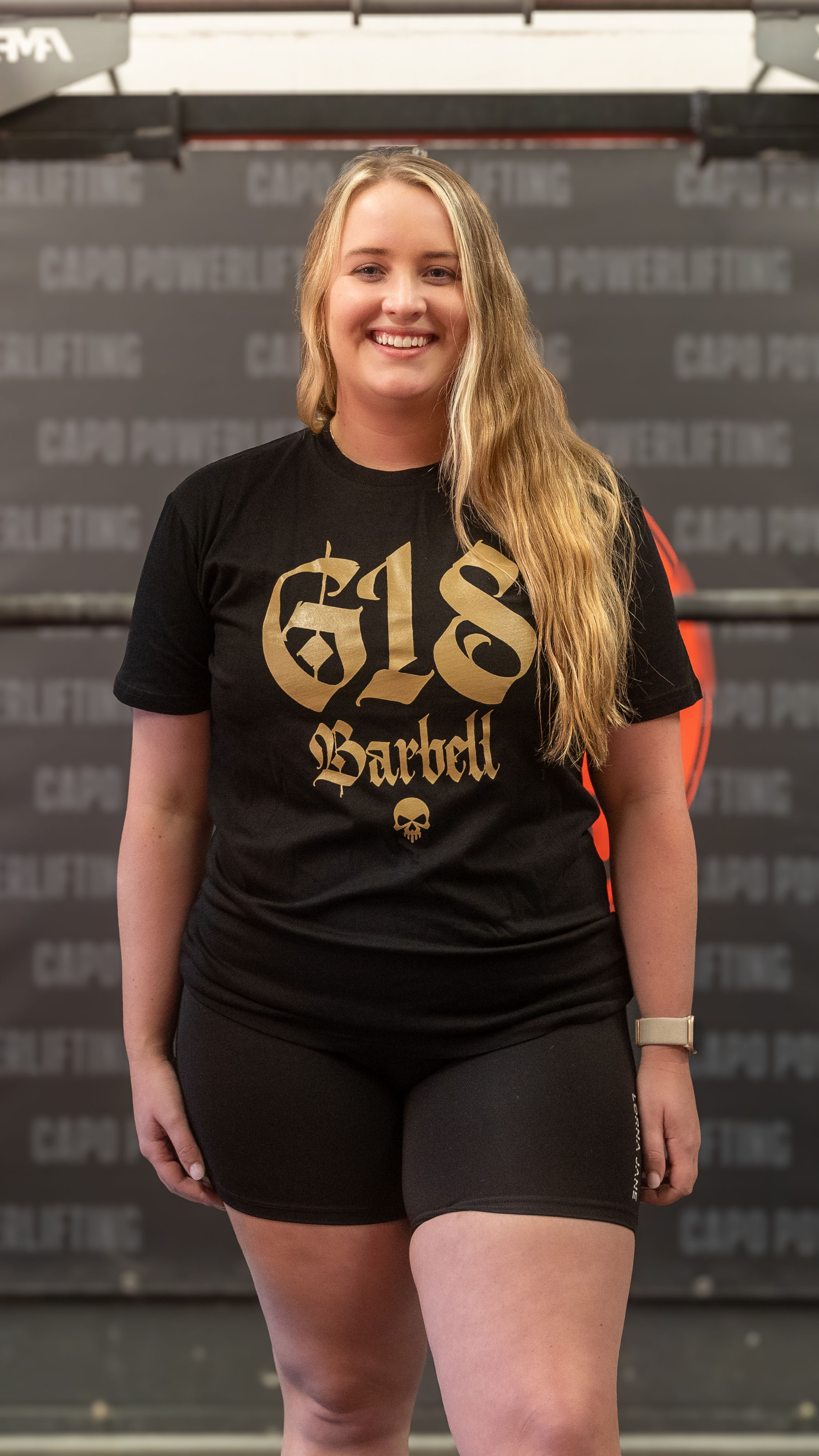 618 Barbell 'Gothic' T-shirt (Unisex)