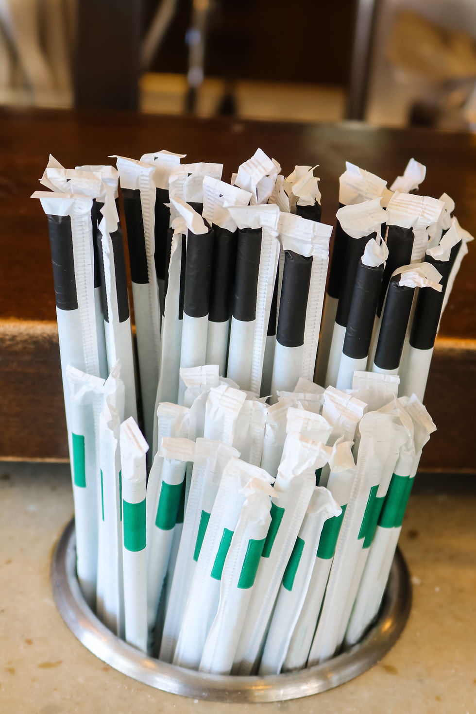 Miniatura: Papel Arroz 33mm ancho / 28gms Para Empacar popote