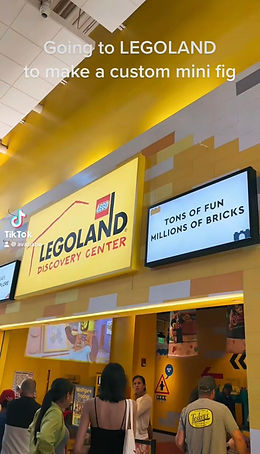 Entrance to LEGOland in Grapevine Mills Mall