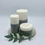 Miniatura: SET 3 VELAS BLANCAS