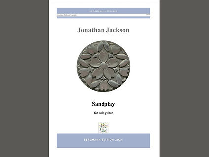 JONATHAN JACKSON : Sandplay : Bergmann Edition