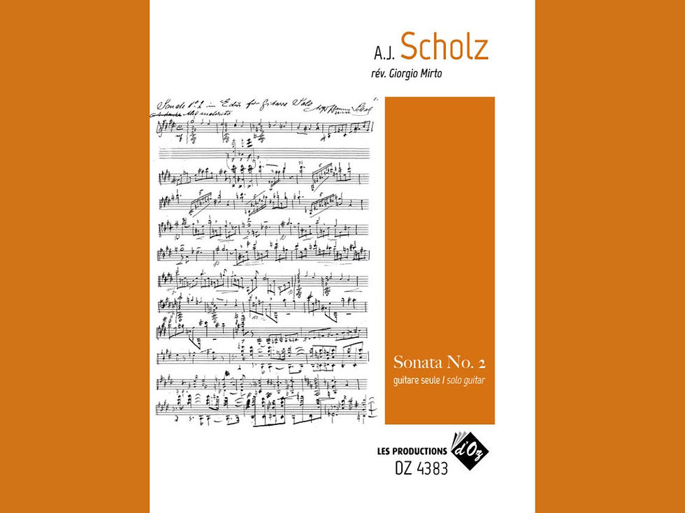 A.J. Scholz : Sonata No2 : DOz