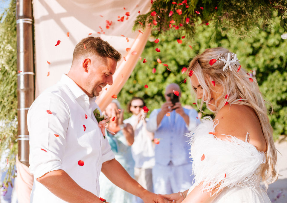 Wedding Photography at Pimalai Resort, Koh Lanta, Thailand - Intimate Beach Ceremony