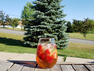 Sangria fraise & concombre