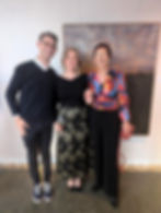 Artists James McFarlane, Felicity & Wendy Pfeiffer