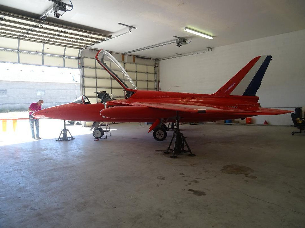 Folland Gnat XP511 - Before Shipping