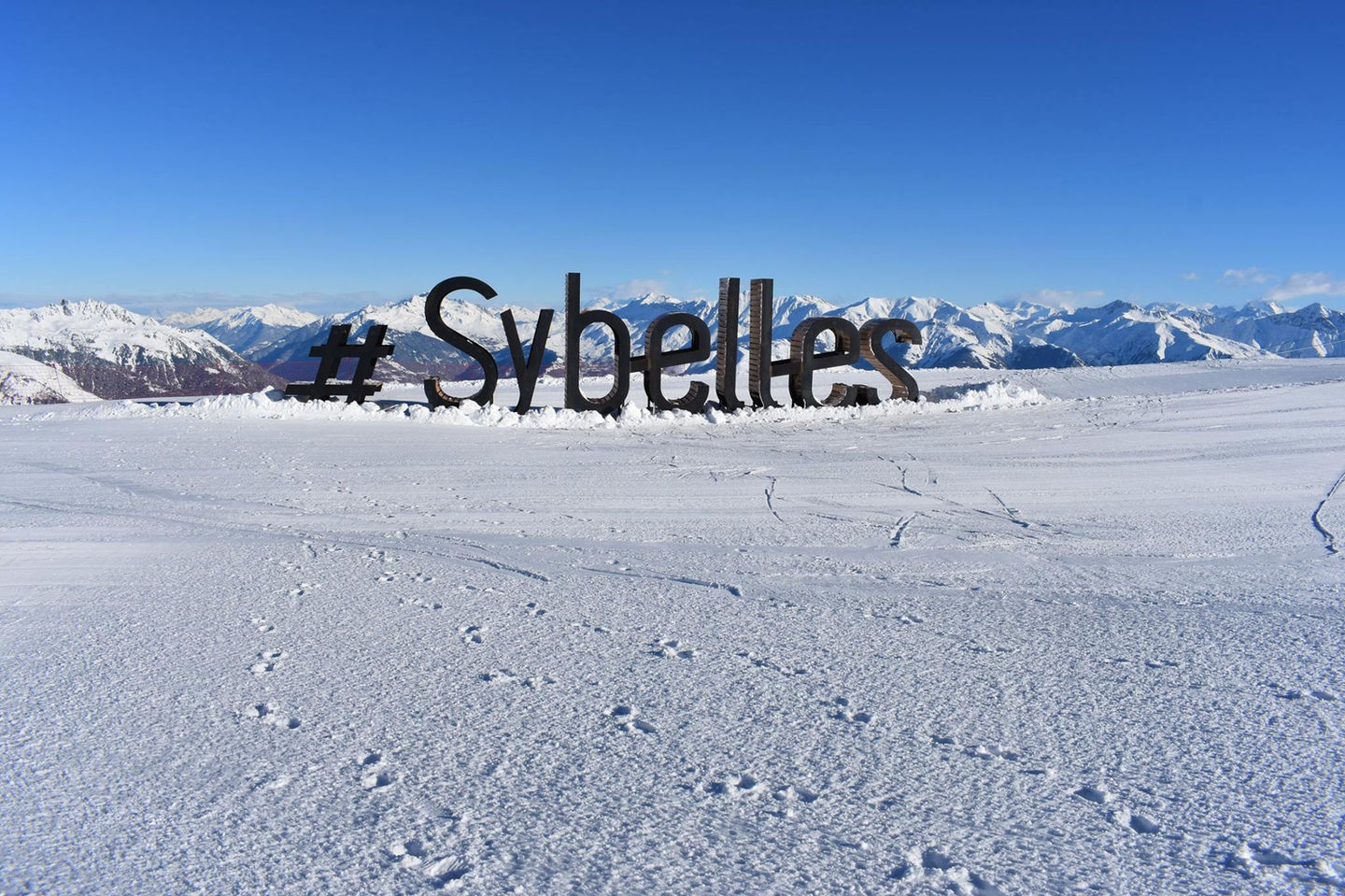 Lettrage géant | Les Sybelles | 2017