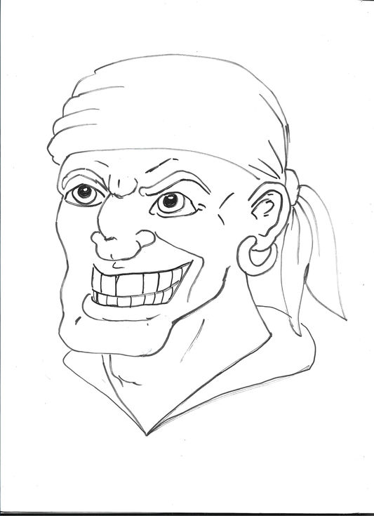 Grinning Pirate
