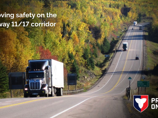 Ontario Protecting Drivers on Highway 11/17 Corridor