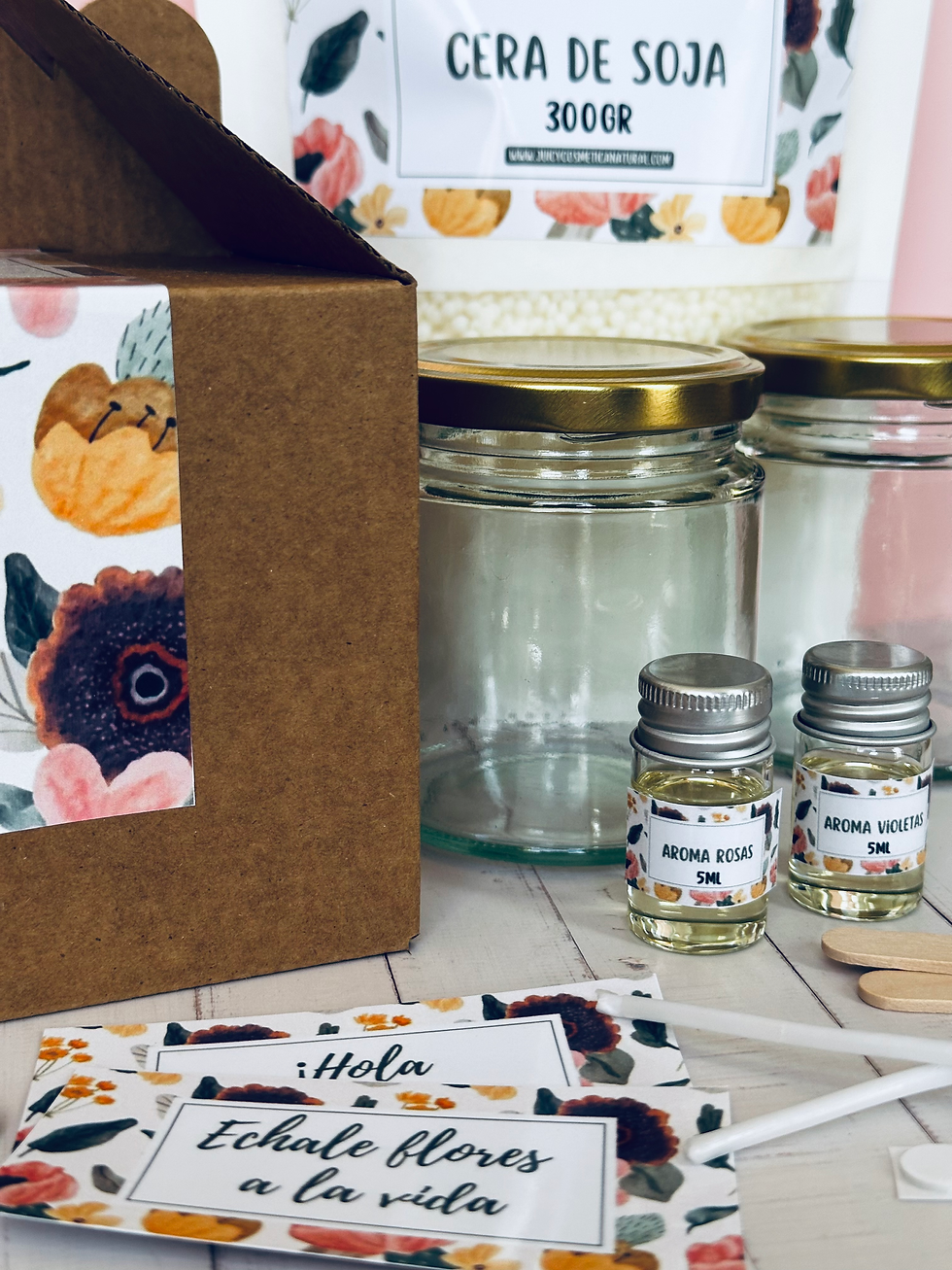 Miniatura: Kit para hacer velas