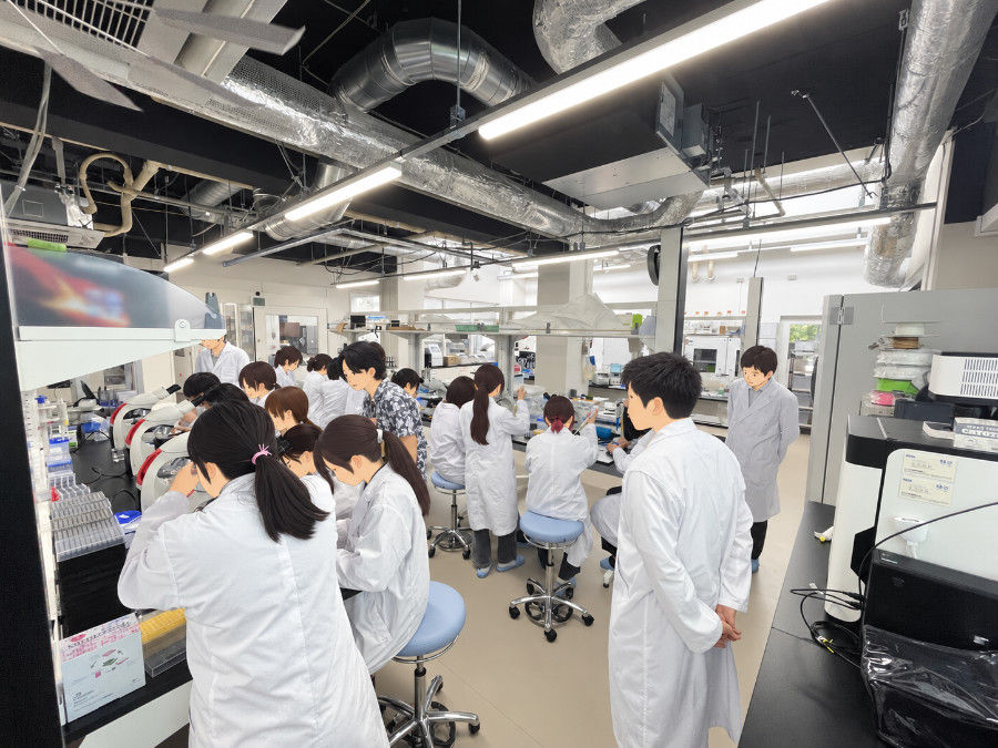 2026年8月4日 近隣高校の生徒さんたちの訪問