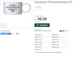 CANECA COM SUA ESTAMPA