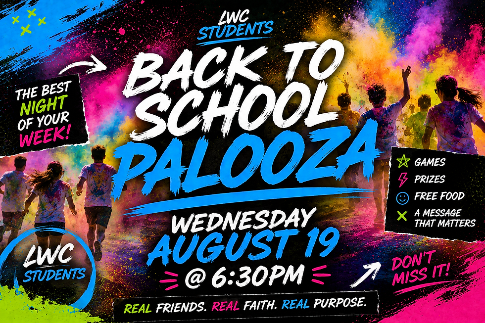 Student Back To School Palooza