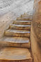 Stone stairs representing climbing the tower