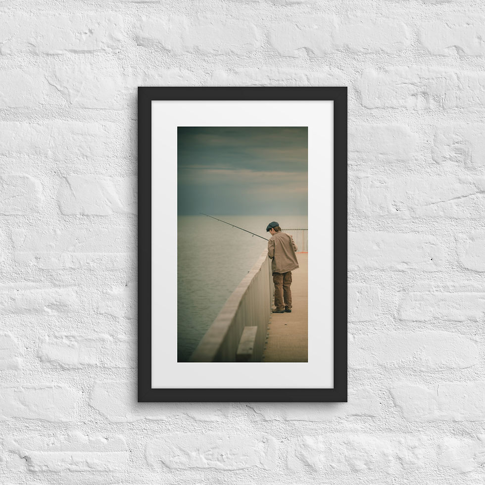 Thumbnail: One More Cast | Framed Fine Art Photography Print