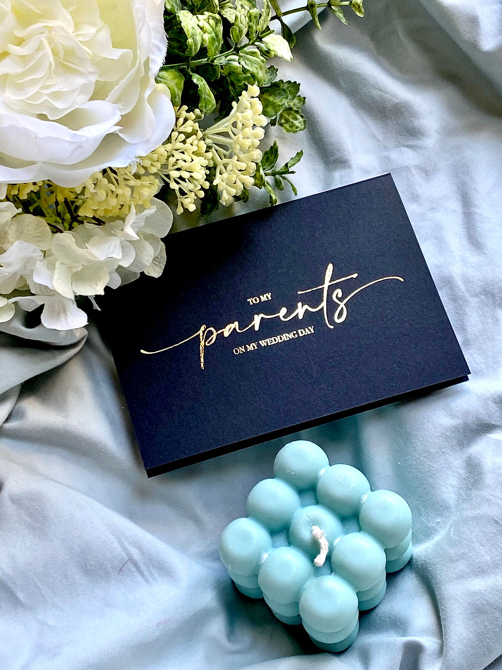 Thumbnail: To my Parents on my Wedding Day | Foil Printed | A6 Size